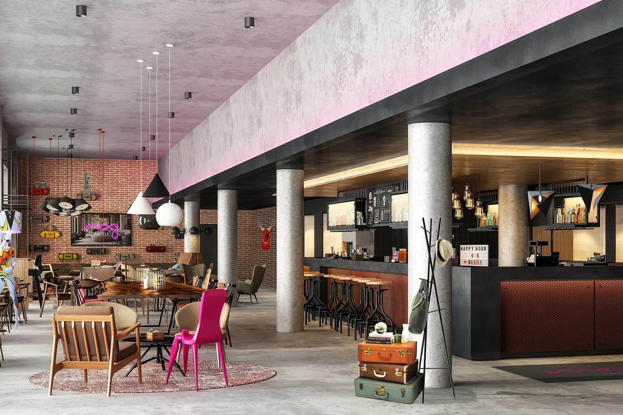 Hotel Moxy Frankfurt Airport Kelsterbach Extérieur photo